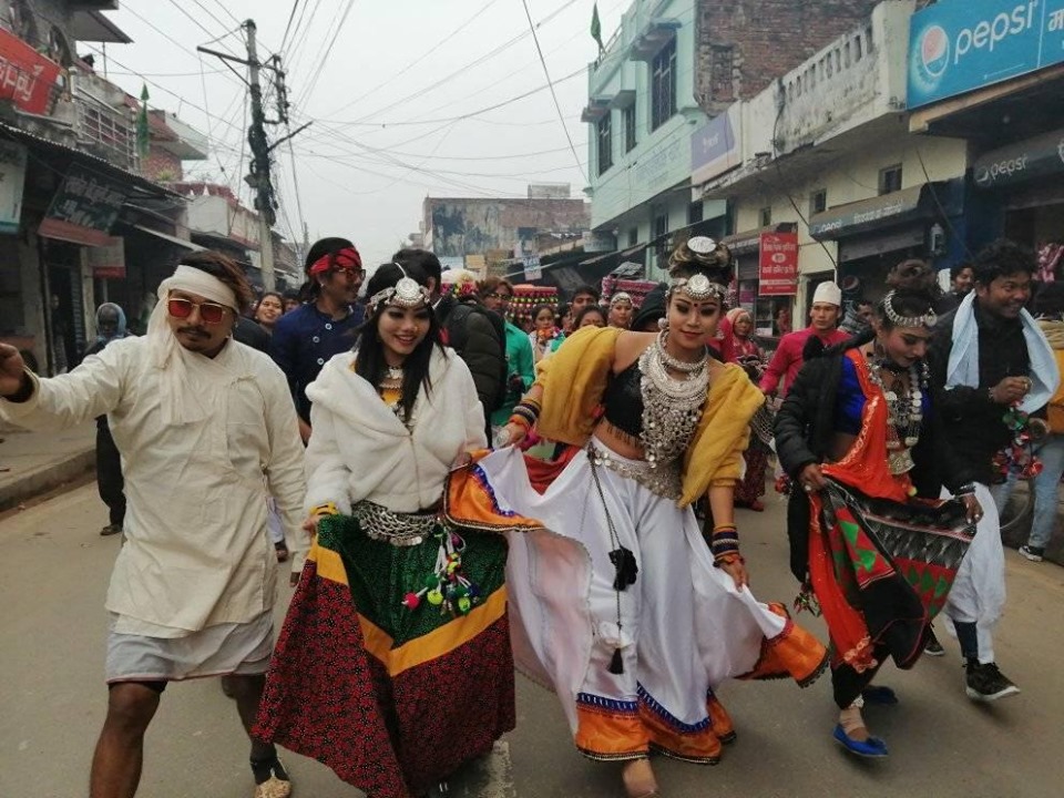 माघी महोत्सवमा सांस्कृतिक प्रस्तुती र खाना