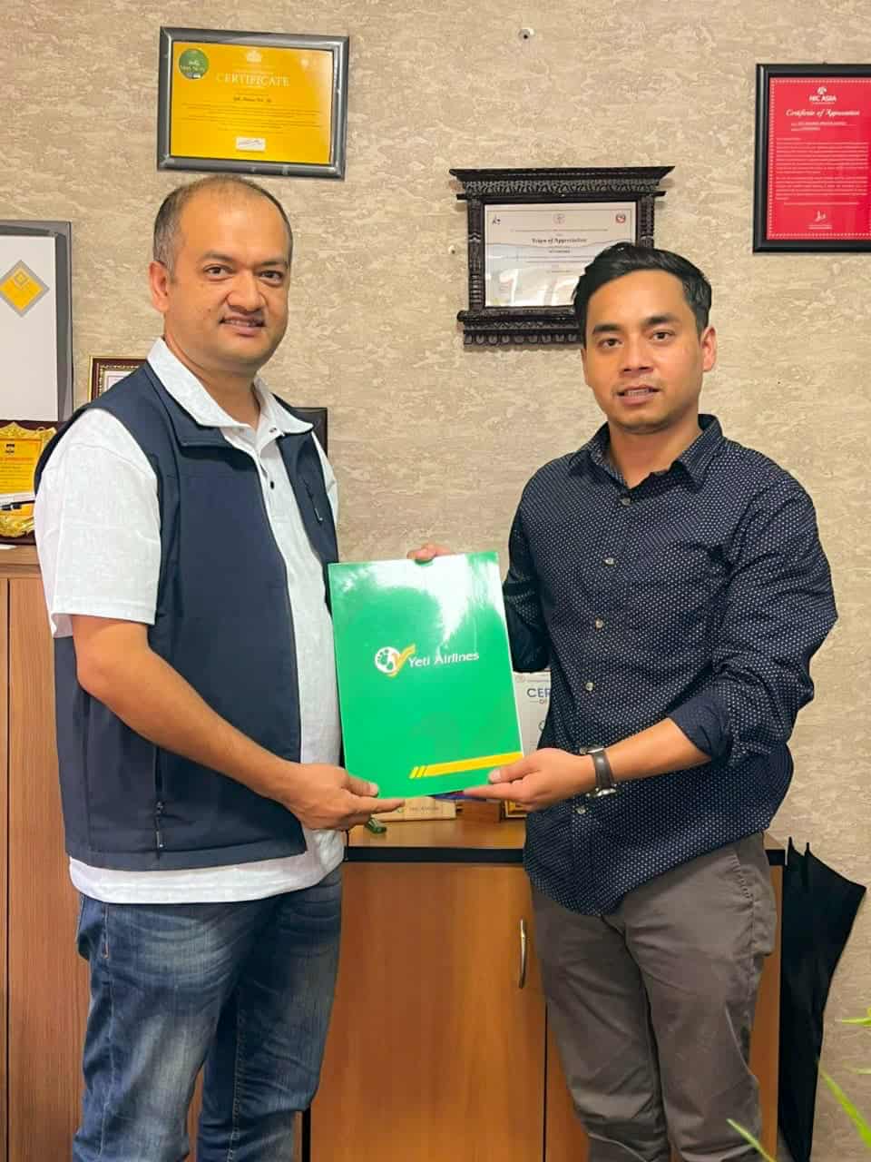 नेपालगन्ज म्याराथन र यतिबीच सहकार्य