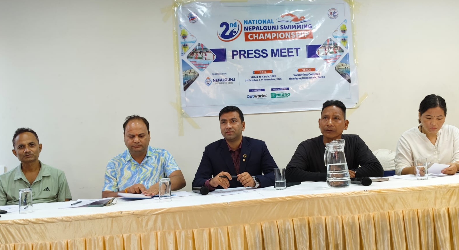 नेपालगन्जमा राष्ट्रिय पौडी प्रतियोगिता हुने